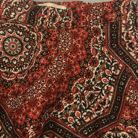 Abercrombie & Fitch Paisley Mini Skirt - Picture 2 of 6